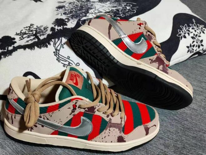 Replica Nike Dunk SB Low Freddy Krueger - Image 3