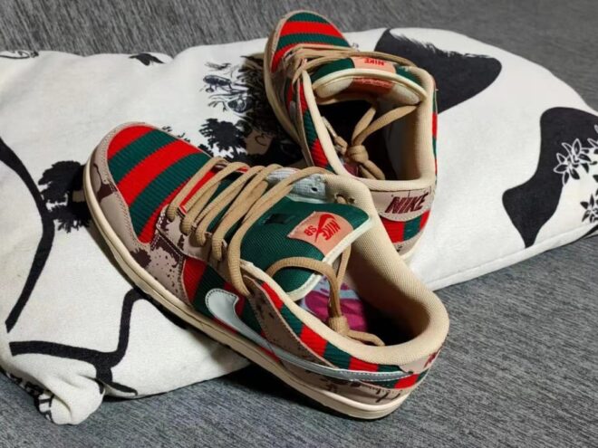 Replica Nike Dunk SB Low Freddy Krueger - Image 4