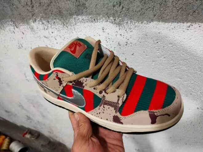 Replica Nike Dunk SB Low Freddy Krueger - Image 8