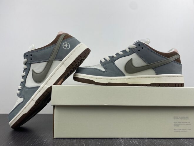 Nike SB Dunk Low x Yuto Horigome Gray White - Image 13