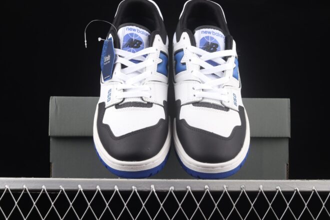 New Balance 550, White Royal Black - Image 7