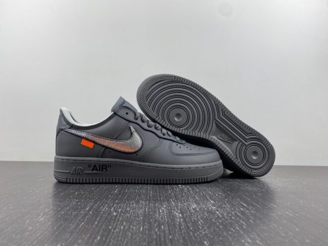 Nike x Off-White Air Force 1 Ghost Grey - Image 4