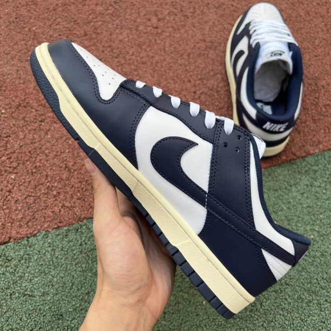 Nike Dunk Low Vintage Navy - Image 13