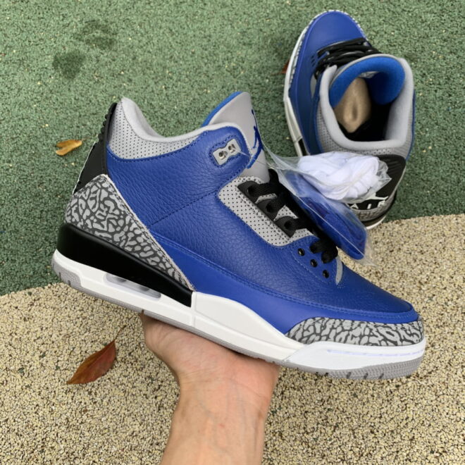 Air Jordan 3 AJ3 Varsity Royal - Image 3