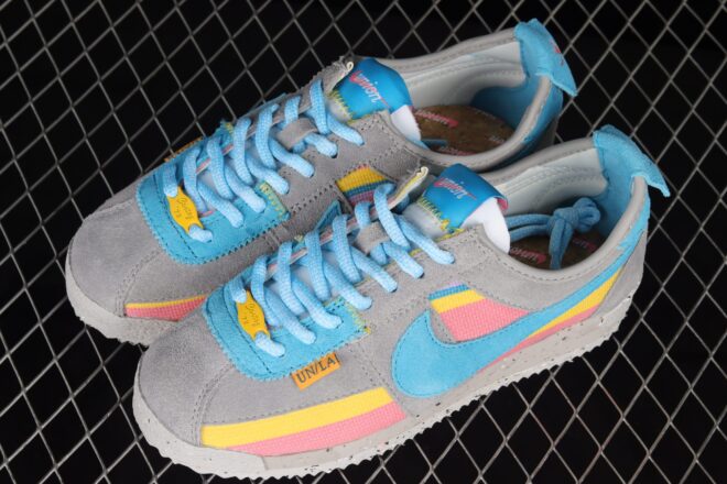 Union x Nike Cortez Blue Pink - Image 9