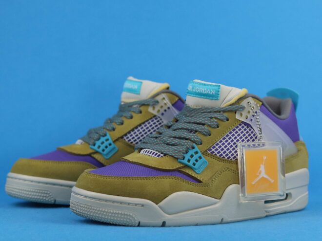 Air Jordan 4 Retro SP 30th Anniversary Union Desert Moss - Image 5