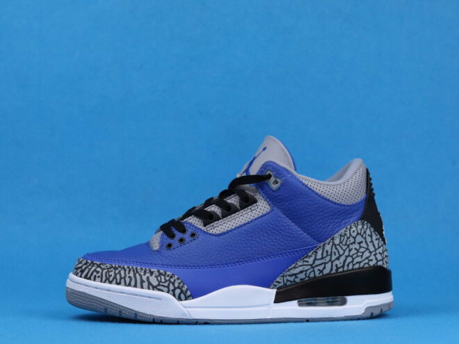 Jordan 3 Retro Varsity Royal Cement - Image 3