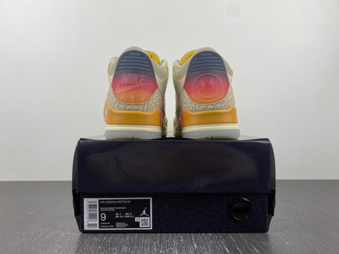 J. Balvin x Air Jordan 3 Retro Medellín Sunset - Image 13