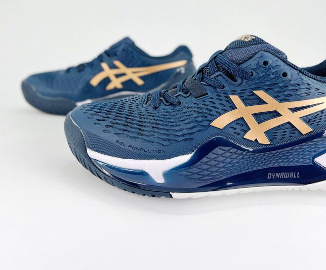 ASICS Gel-Resolution 9 Clay French Blue/Pure Gold - Image 4