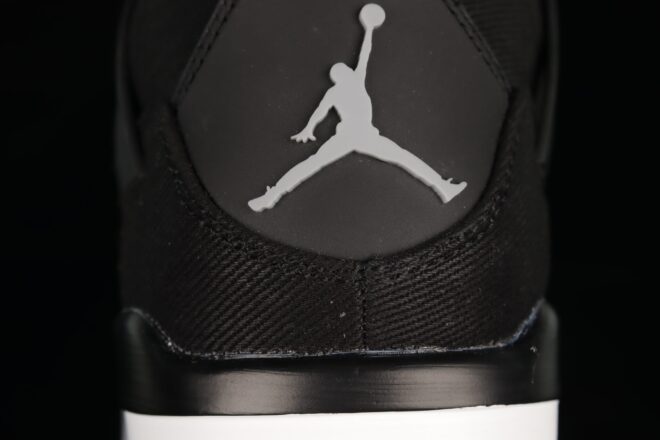 Air Jordan 4 Black Canvas - Image 12