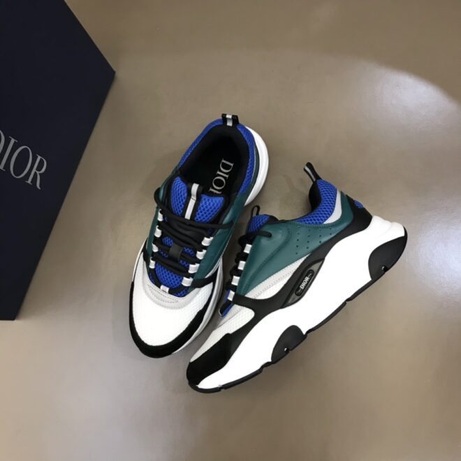 DIOR B22 Sneaker Blue Deep Green - Image 8