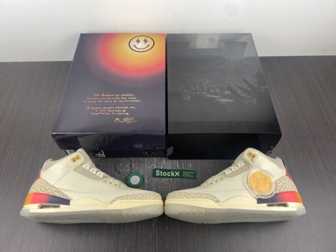 J. Balvin x Air Jordan 3 Retro Medellín Sunset - Image 12