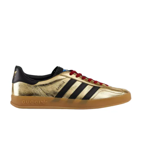 adidas x Gucci Gazelle Metallic Gold