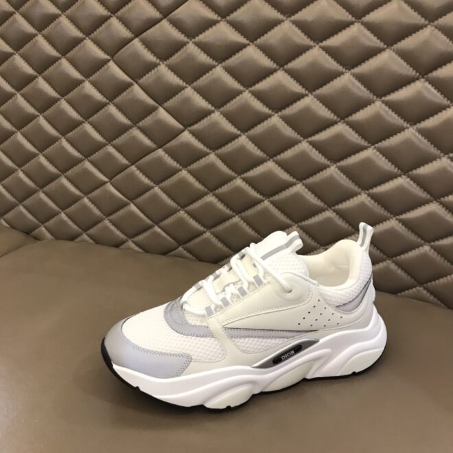 DIOR B22 Sneaker White Silver - Image 7