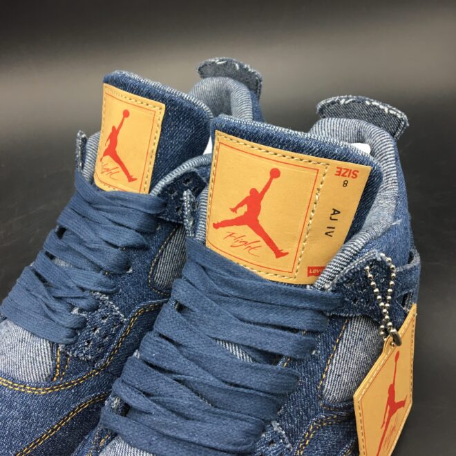 Air Jordan 4 Retro Levi's Denim - Image 8