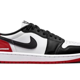 Revive the classic Replica Air Jordan 1 Low OG Black Toe