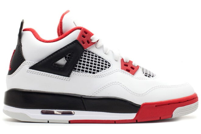 Air Jordan 4 Retro Fire Red Extended Size - Image 2