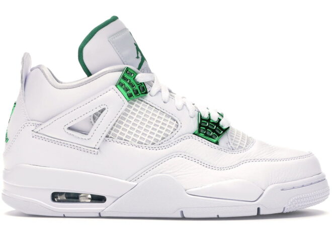 Air Jordan 4 Retro Metallic Green Extended size 14 - Image 2