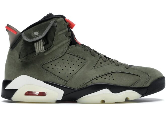 Jordan 6 Retro Travis Scott Olive - Image 2