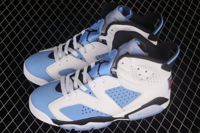 Air Jordan 6 Retro UNC White - Image 2