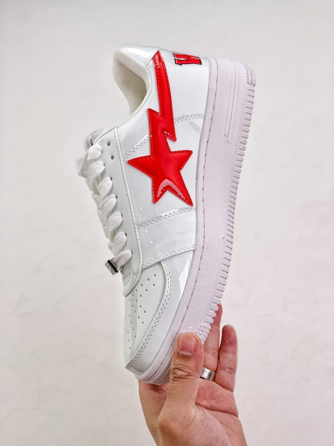 A Bathing Ape Bape Sta Low Shark White - Image 2