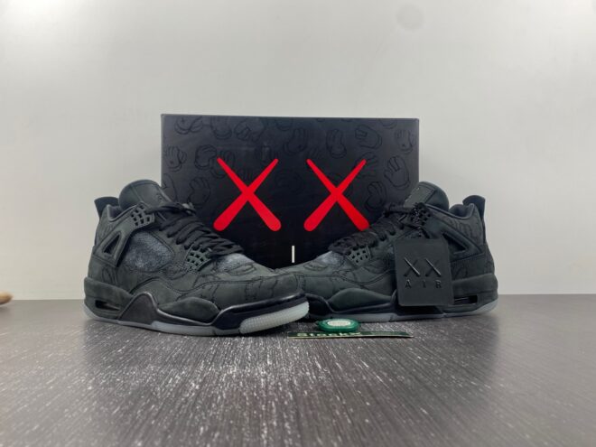 Jordan 4 Retro Kaws Black - Image 13