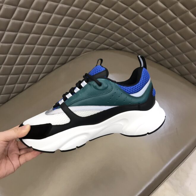 DIOR B22 Sneaker Blue Deep Green - Image 9