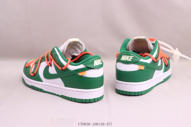 Nike Dunk Low Off-White Pine Green - Image 9