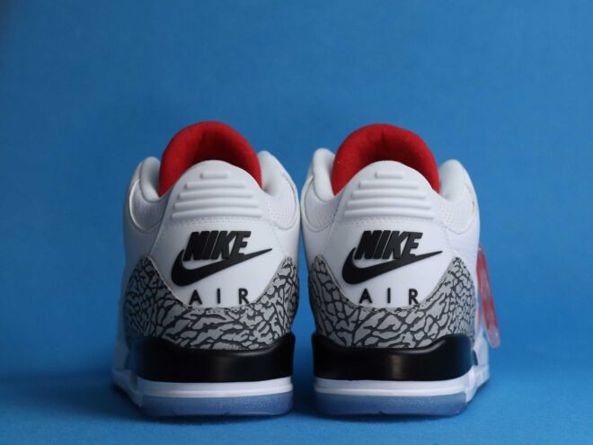 Air Jordan 3 Retro Free Throw Line White Cement - Image 5