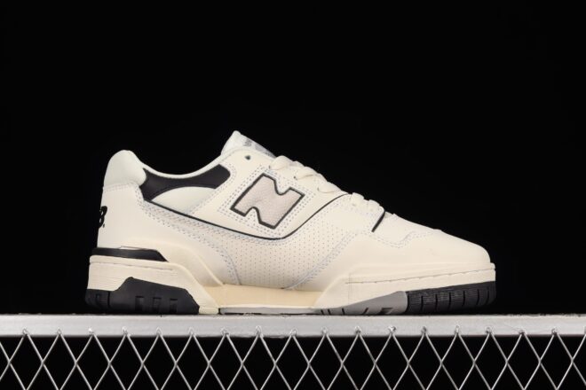 New Balance 550, Cream Black - Image 6