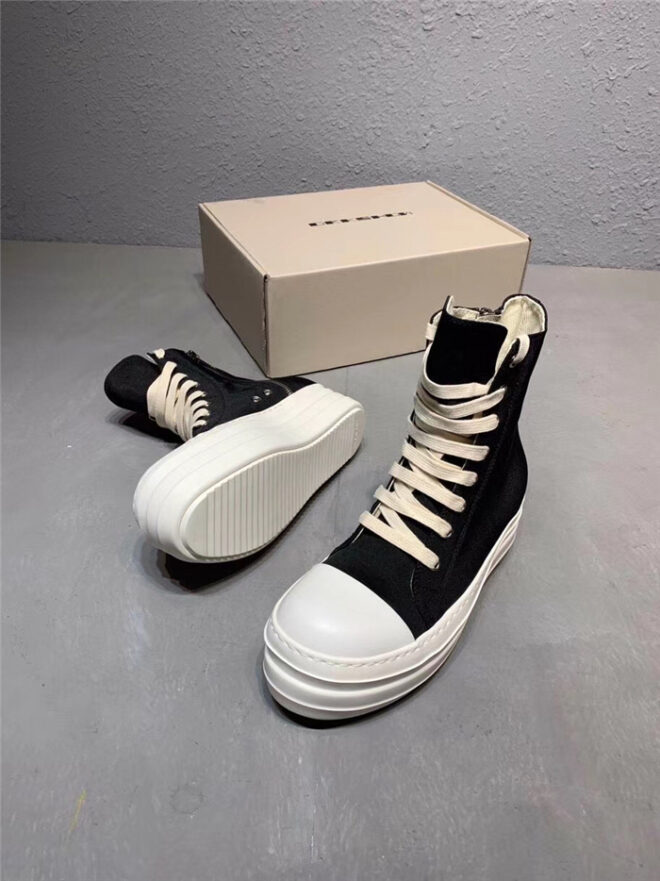 Rick Owens Sneakers DRKSHDW Double Bumper High Black - Image 6