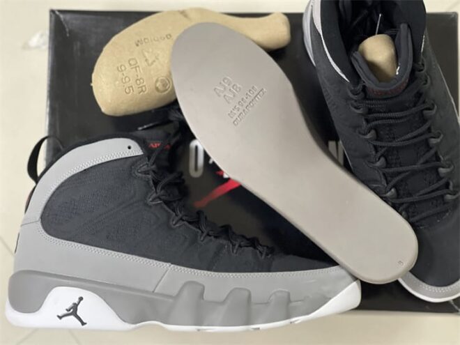 Jordan 9 Retro Particle Grey - Image 5