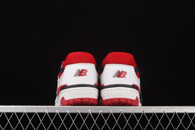 New Balance 550, White Red - Image 4