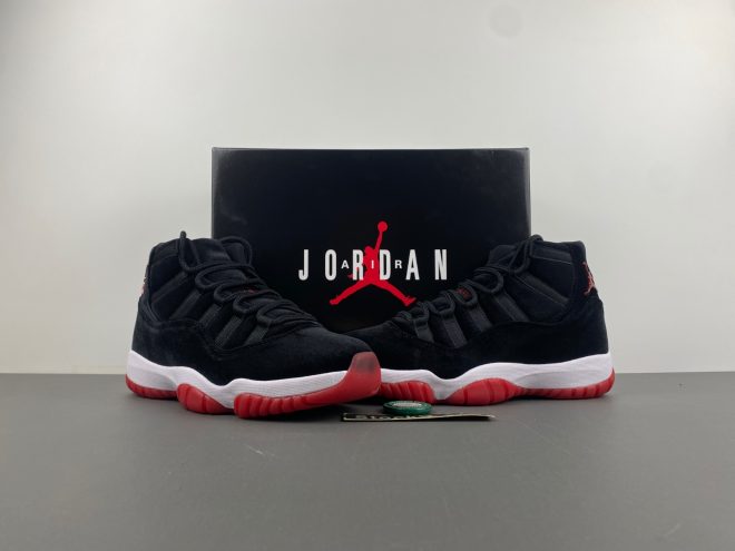 Air Jordan 11 Bred Velvet - Image 11