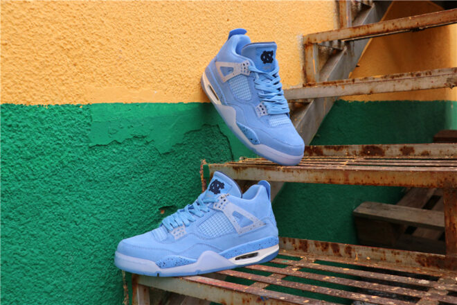 Air Jordan 4 Retro UNC PE - Image 8