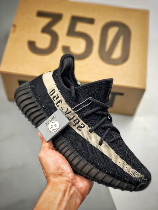 Adidas Yeezy Boost 350 V2 Core Black White - Image 7