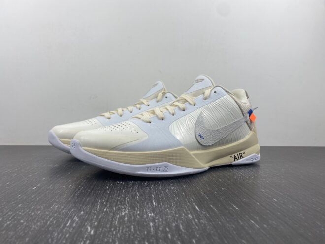 Off-White x Nike Kobe 5 Protro Custom White - Image 14