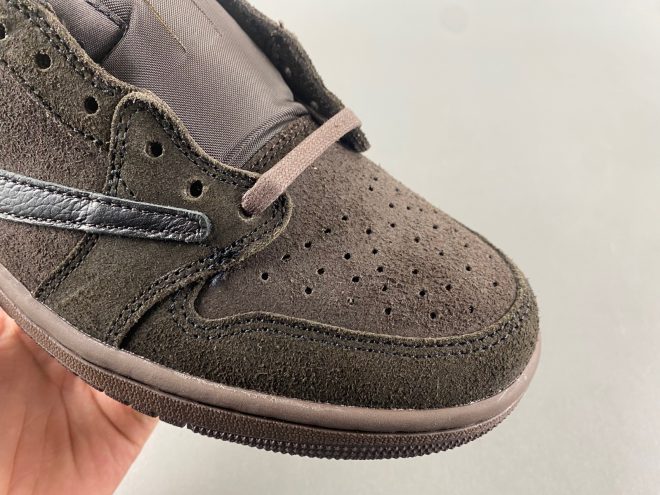 Travis Scott x Air Jordan 1 Retro Low OG SP Velvet Brown - Image 3