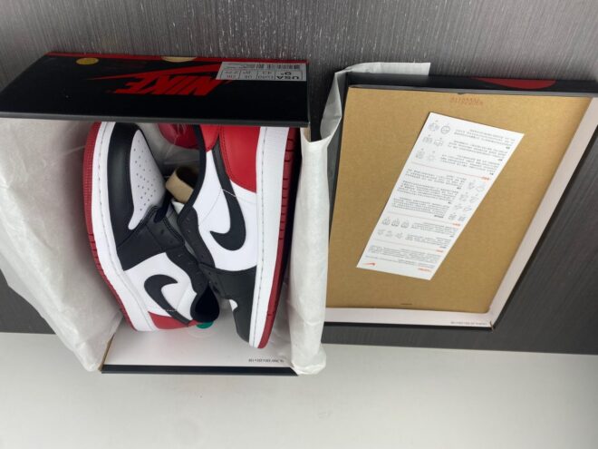 Air Jordan 1 Low OG “Black Toe” - Image 3