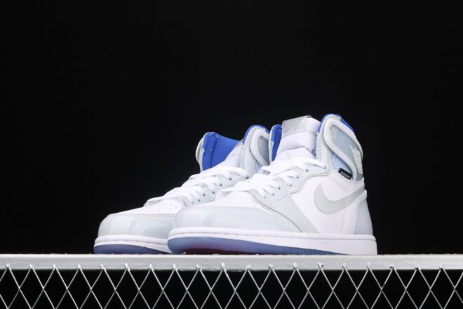 Jordan 1 Retro High, Zoom White Racer Blue - Image 6