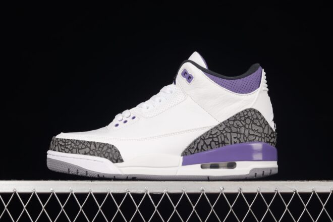 Air Jordan 3 Retro Dark Iris - Image 4