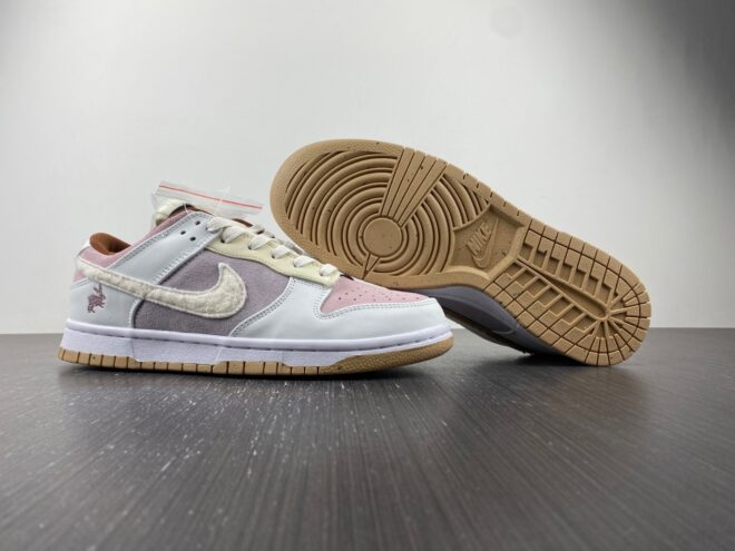 Nike Dunk Low Retro PRM Year of the Rabbit Fossil Stone - Image 7