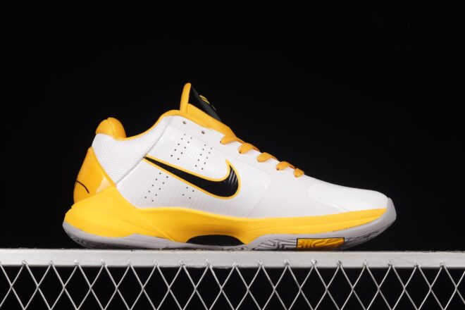 The Nike Zoom Kobe 5 White Del Sol - Image 3