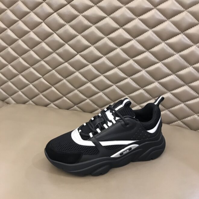 DIOR B22 Sneaker Black Silver - Image 8