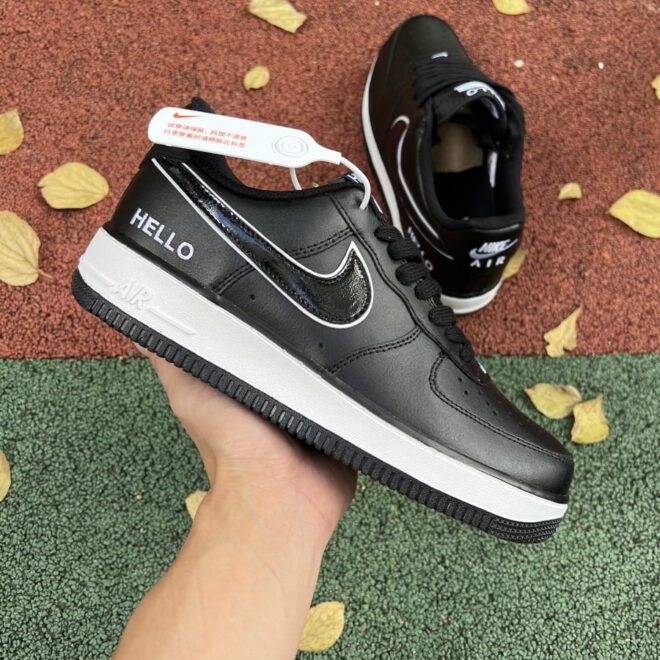 Nike Air Force 1 Low '07 LX Hello Black - Image 6