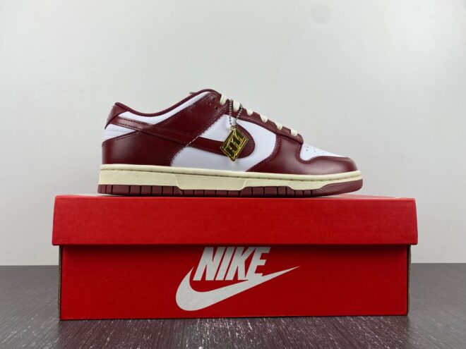 Nike Dunk Low PRM Vintage Team Red - Image 16