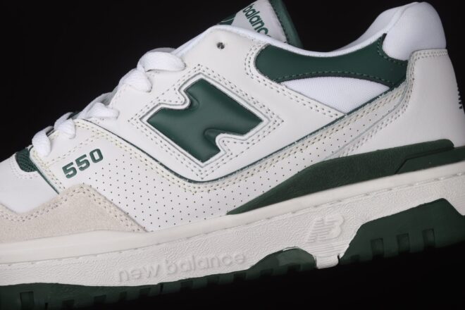 New Balance 550, White Green - Image 8