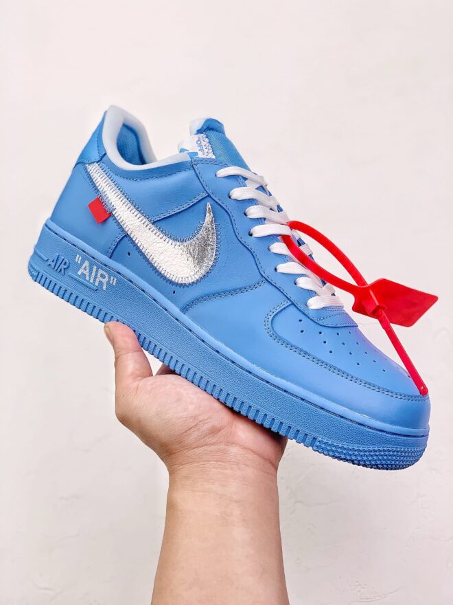 Nike Air Force 1 Low Off-White MCA University Blue - Image 9