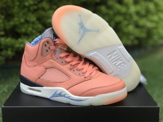 Replica DJ Khaled x Air Jordan 5 ‘Crimson Bliss’ - Image 3