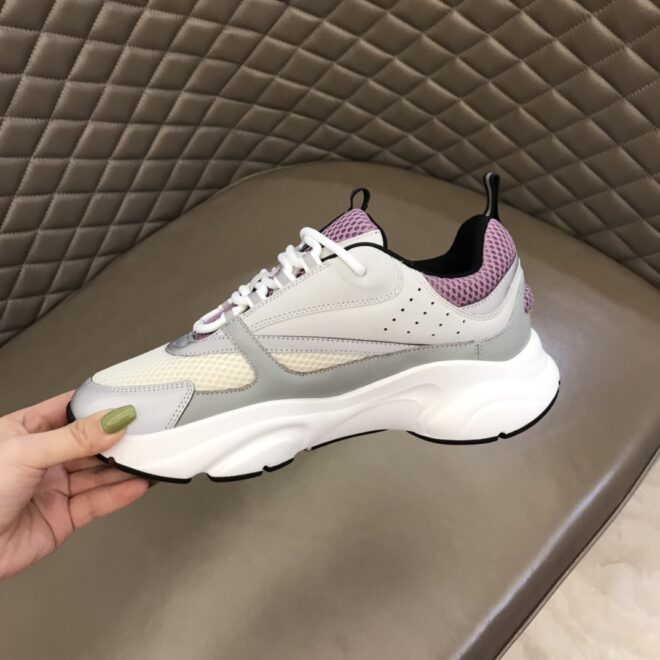 DIOR B22 Sneaker Cream Lavender - Image 8